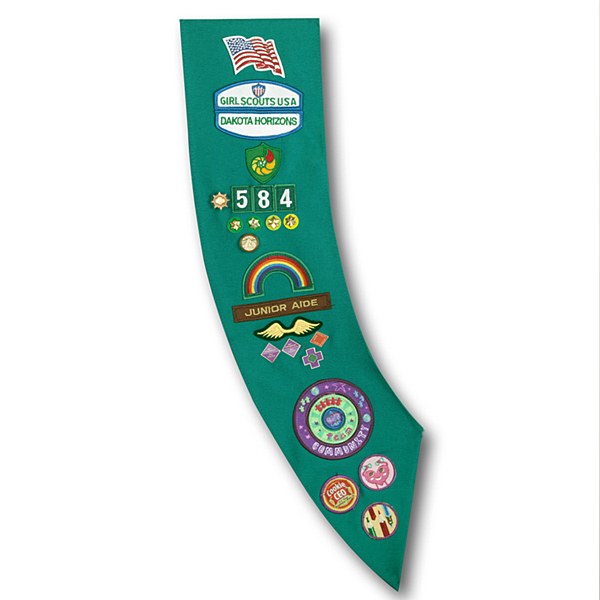 Official Girl Scout Junior Sash